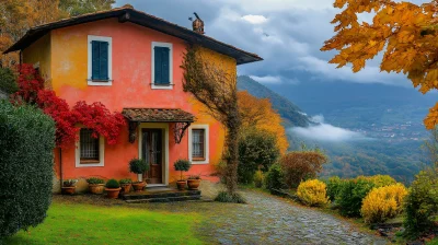 Autumn Italian House