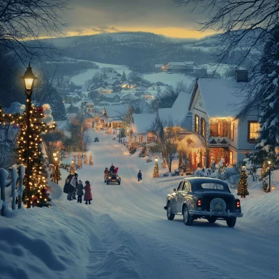 Cozy Christmas Town