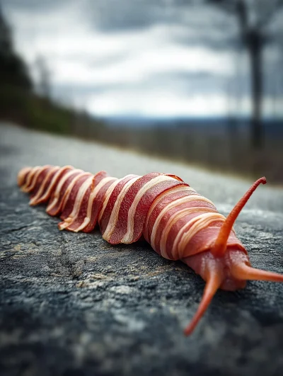 Bacon Snail