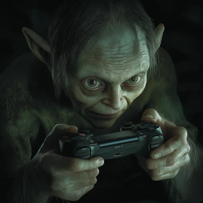 Gollum with Controller