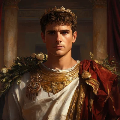 Portrait of Emperor Augustus