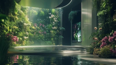 Futuristic Oasis