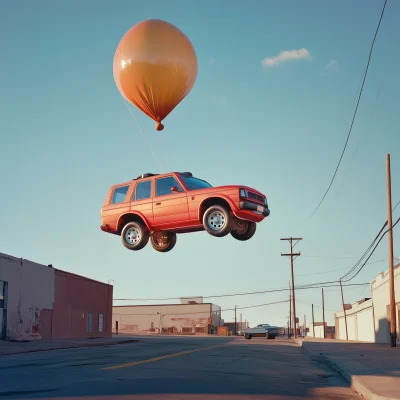 Flying SUV Balloon