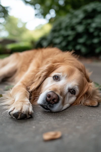 Dog Laying Down