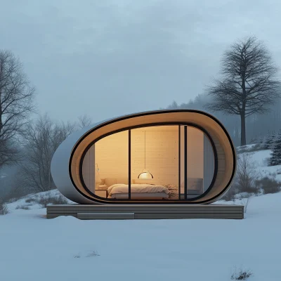 Modern Minimalist Hut