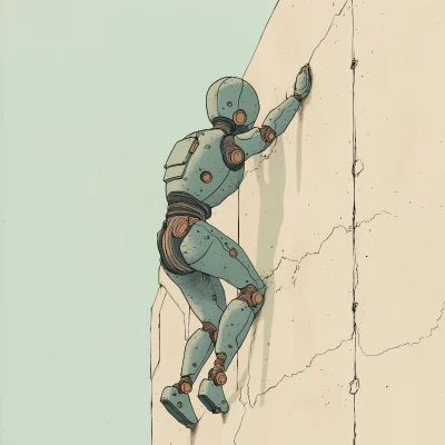 Robot Climbing the Wall