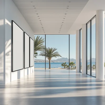 Modern Open Gallery in Ibiza