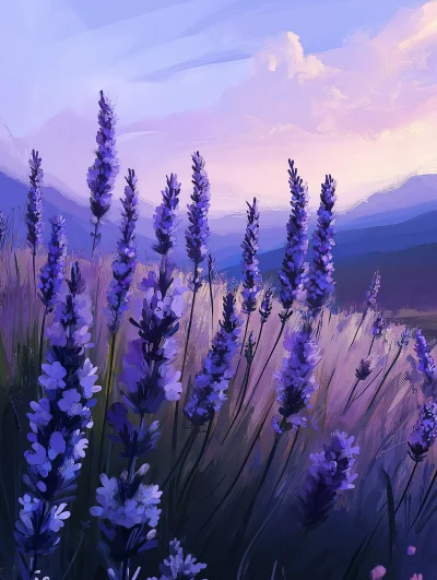 Purple Lavender Dreams