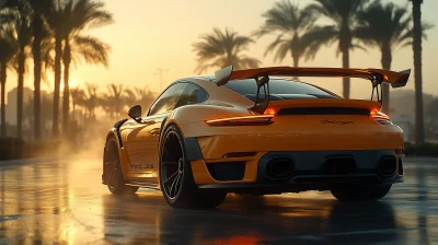 Cinematic Porsche