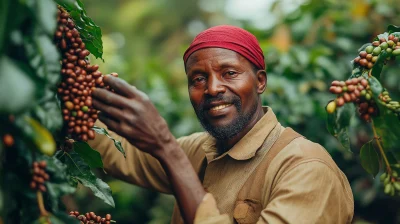 Coffee Bean Harvest