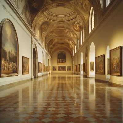 Elegant Museum Hall