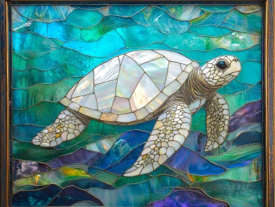 Underwater Turtle Art