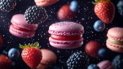 Cosmic Macarons and Berries