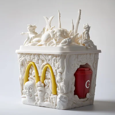 Daniel Arsham’s Happy Meal Art