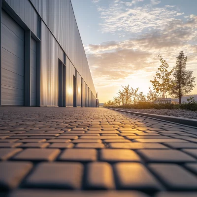 Modern Company Driveway