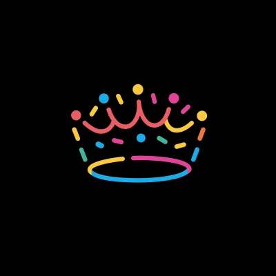 Colorful Crown Logo