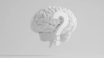 Question Mark Brain Model