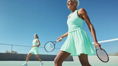 Mint Green Tennis Skirt