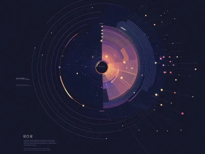 Elegant Motion Design Visualization