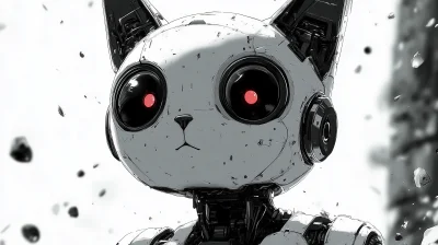 Round Robot Kitty