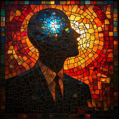 Surreal Stained Glass Art