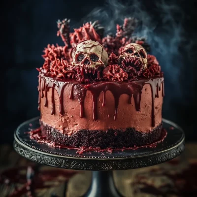 Zombie Cake for Halloween