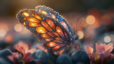 Crystalline Butterfly