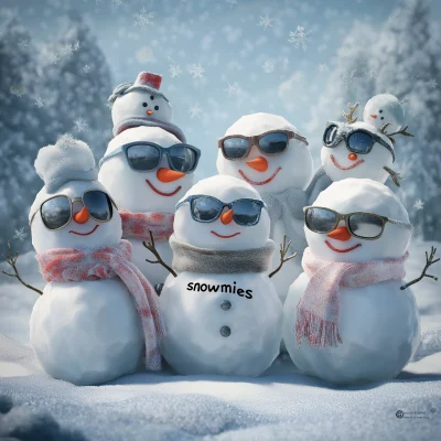 Chilly Snowmen Hangout