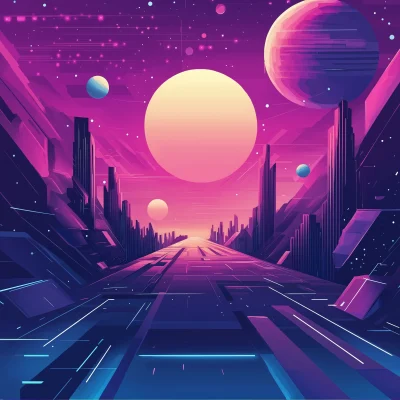 Futuristic Landscape