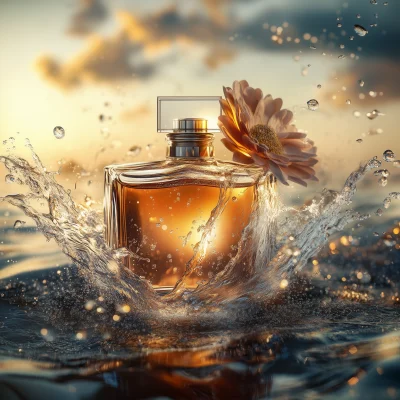 Luxury Perfume Still Life