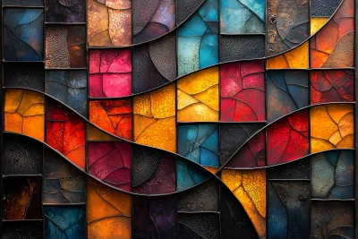 Colorful Abstract Mosaic