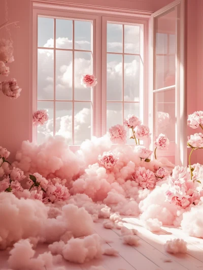 Dreamy Peony Room