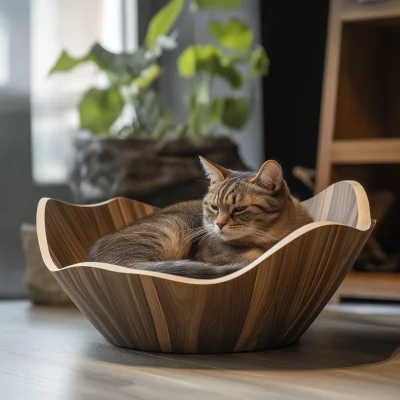 Black Walnut Cat Nest