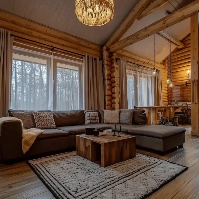 Cozy Cabin Interior