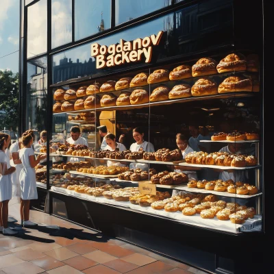 Joyful Moments at Bakery