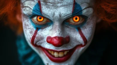 Smiling Clown Face