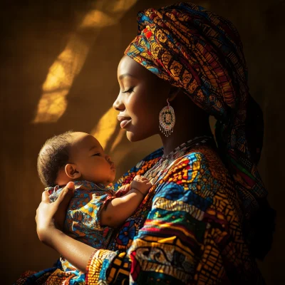 Proud African Mother