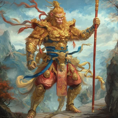 Monkey King Portrait