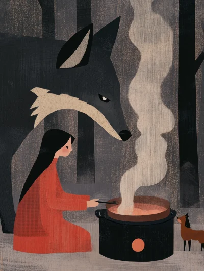 Whimsical Cooking with the Wolf