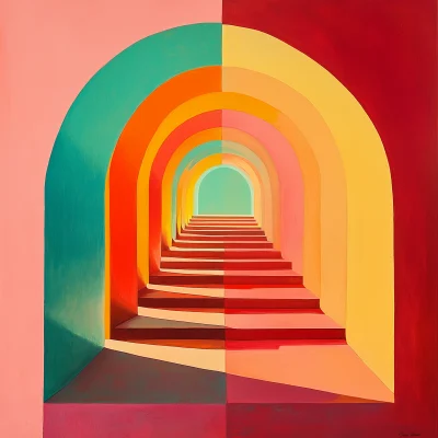 Abstract Geometric Tunnel Design