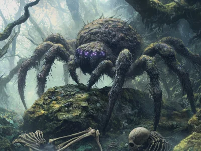 Mysterious Stone Spider