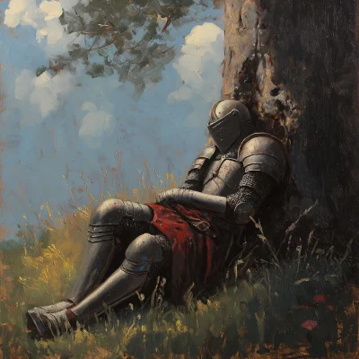 Resting Knight