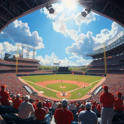 Baseball Stadium View