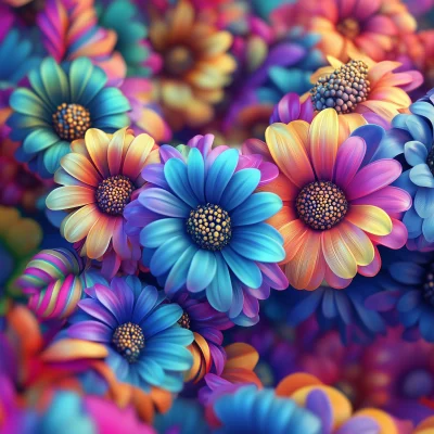 Colorful Flower Designs