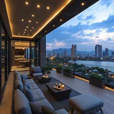 Luxury Penthouse View