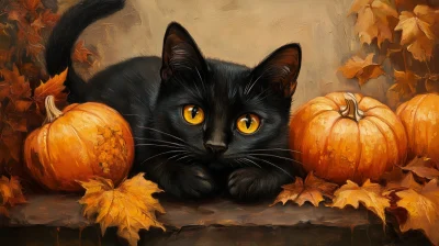 Autumn Cat