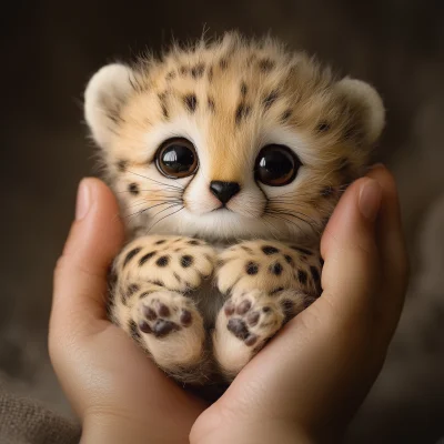 Cute Little Cheetah