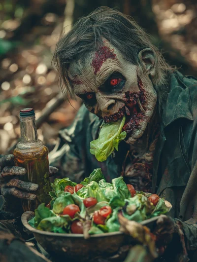 Zombie’s Unusual Meal