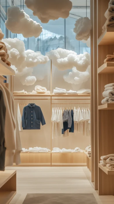 Minimalist Kids Clothing Store