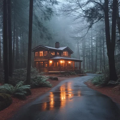 Evening by a Lake